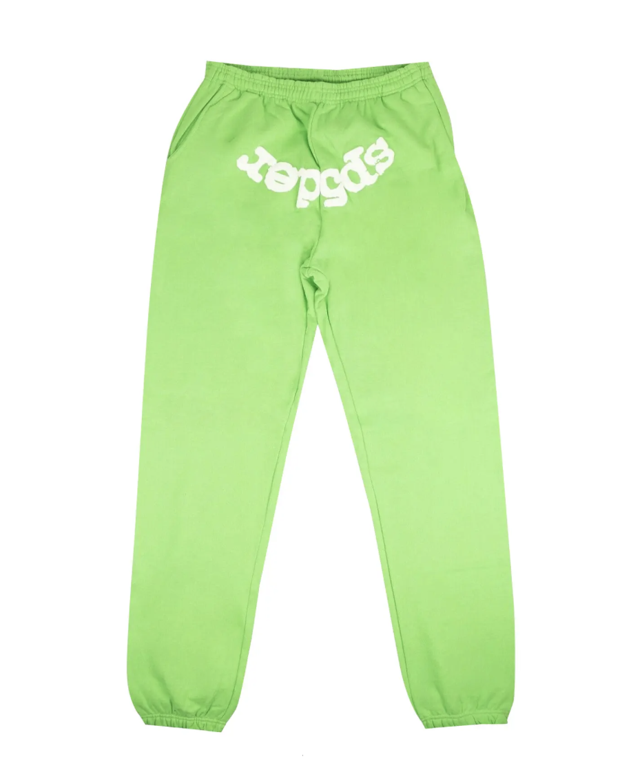 Sp5der Logo Jogger Sweatpants 'Blue'