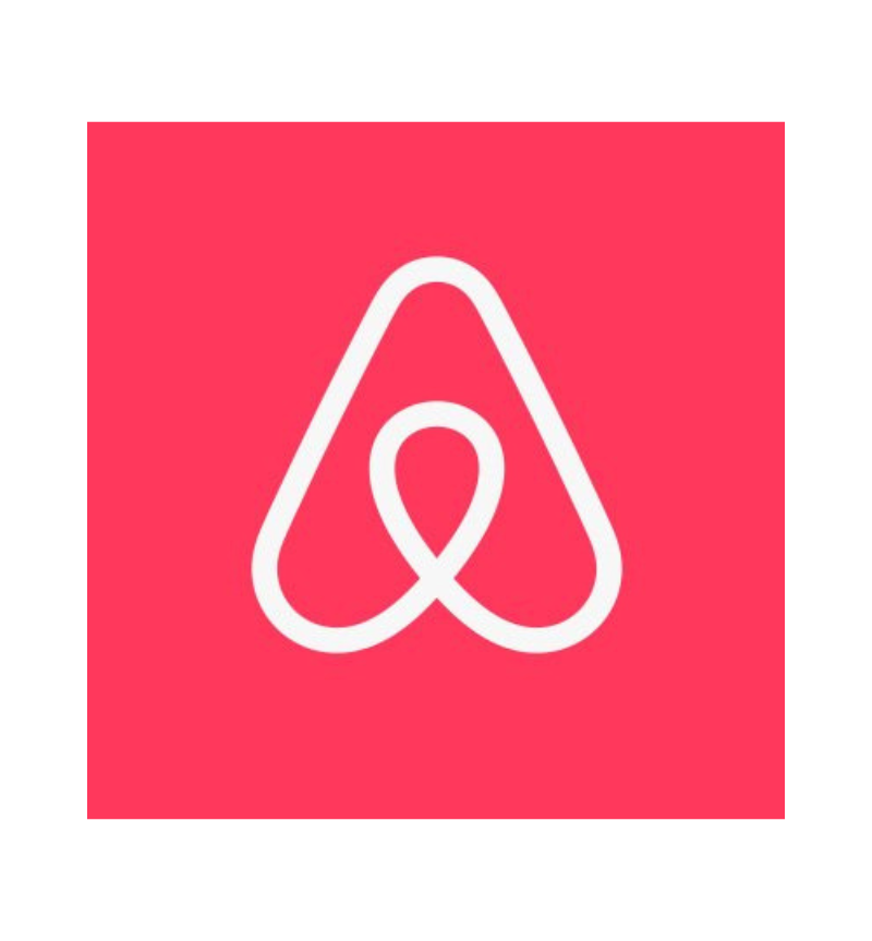 Logo of Airbnb