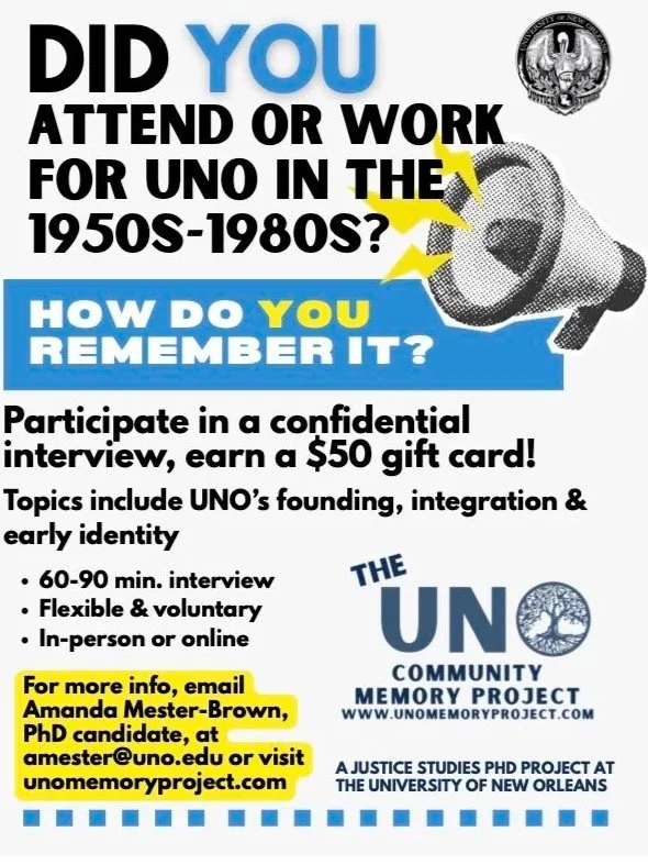 Call for Interviews!