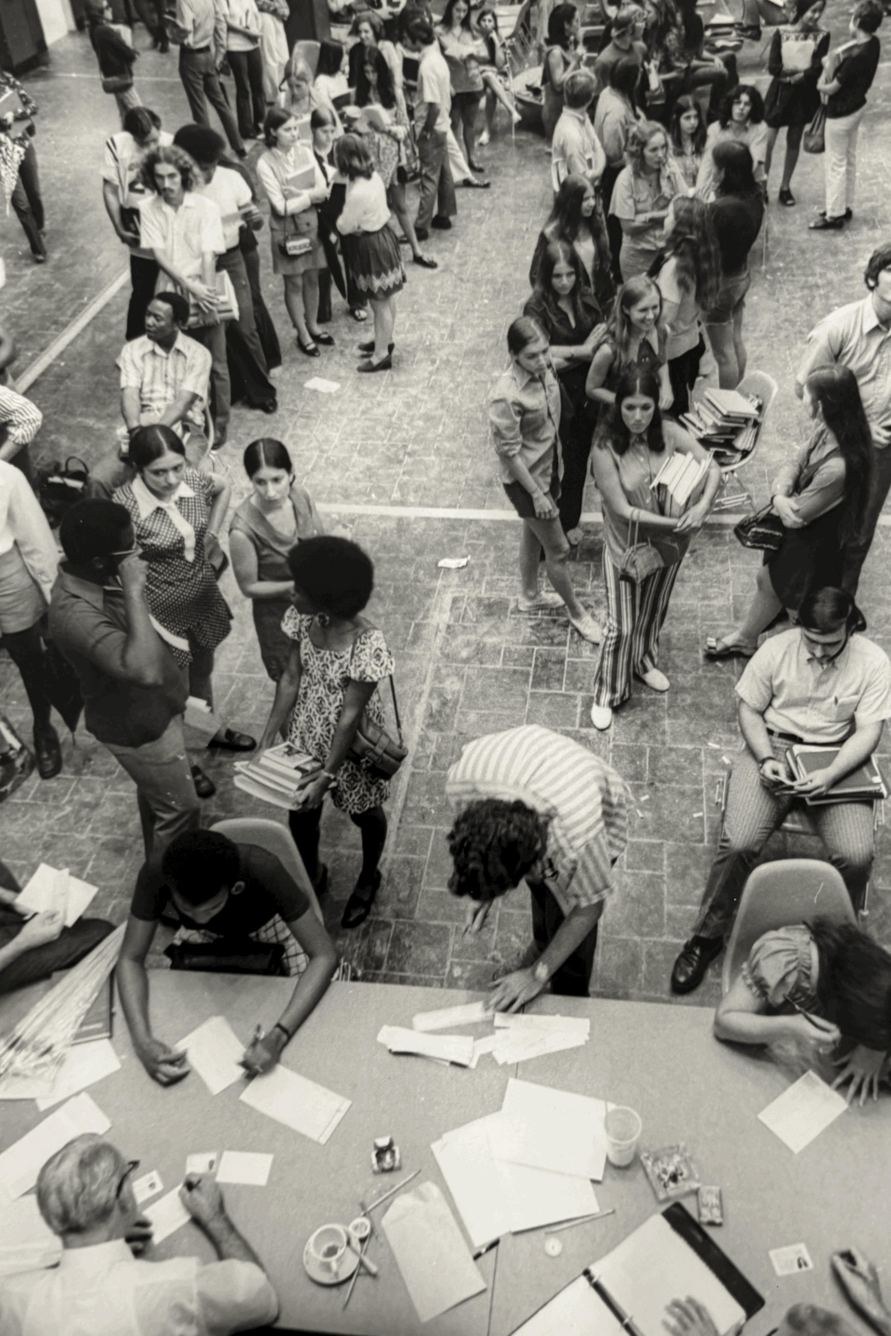 My memories of UNO start on day one at registration