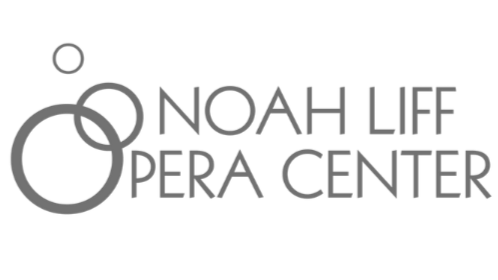 Logo of Noah Liff Opera Center with stylized circles.