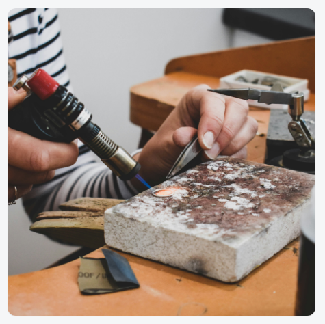 Jewelry and Metalsmithing Fundamentals ($195 - 4 days)