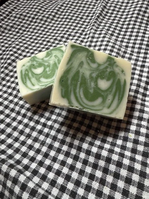 All Natural Cold-Process Soap: Rosemary
