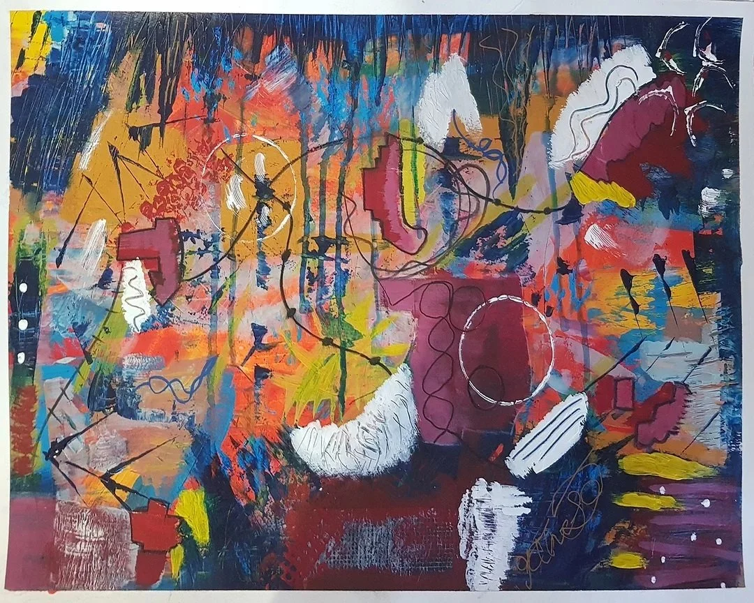 One of my first pieces after my creativity was released. The memory of this achievement gives me so much joy. Many things in this one have migrated to others in one way or another.