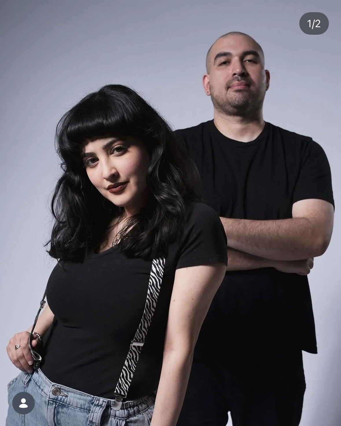 No Grudges singer Crystalla Gonzalez and guitarist Gabriel Castellar