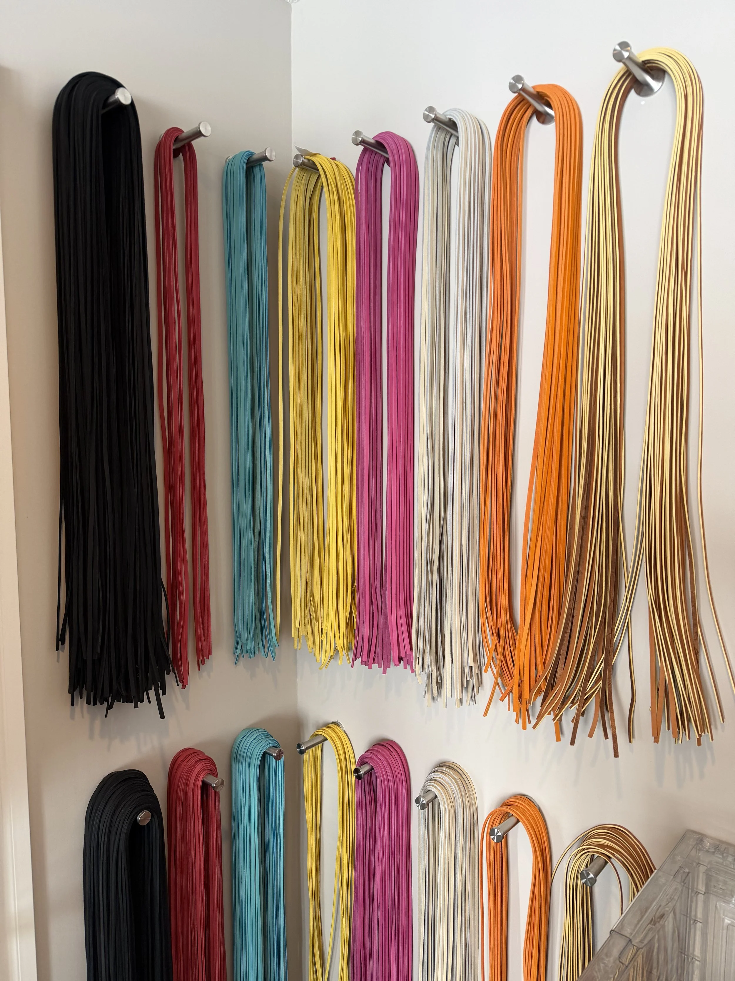 Baseballl glove lace colours