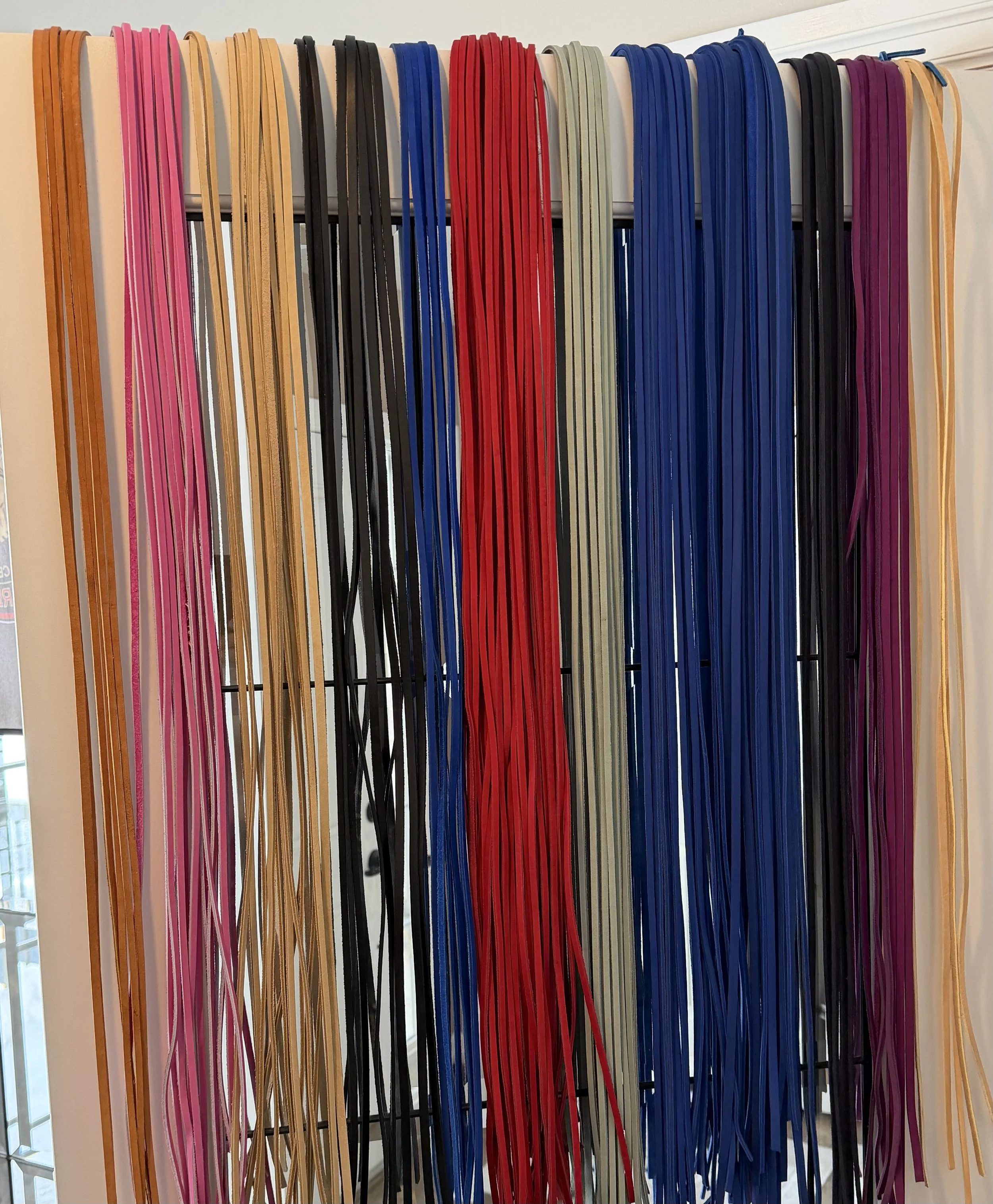 Baseball glove lace colours