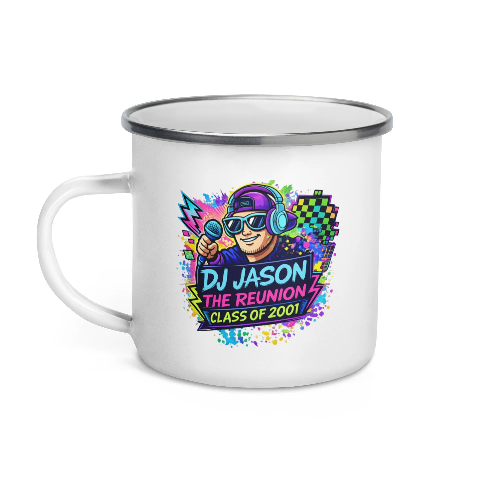 The Reunion w/DJ Jason-Enamel Mug