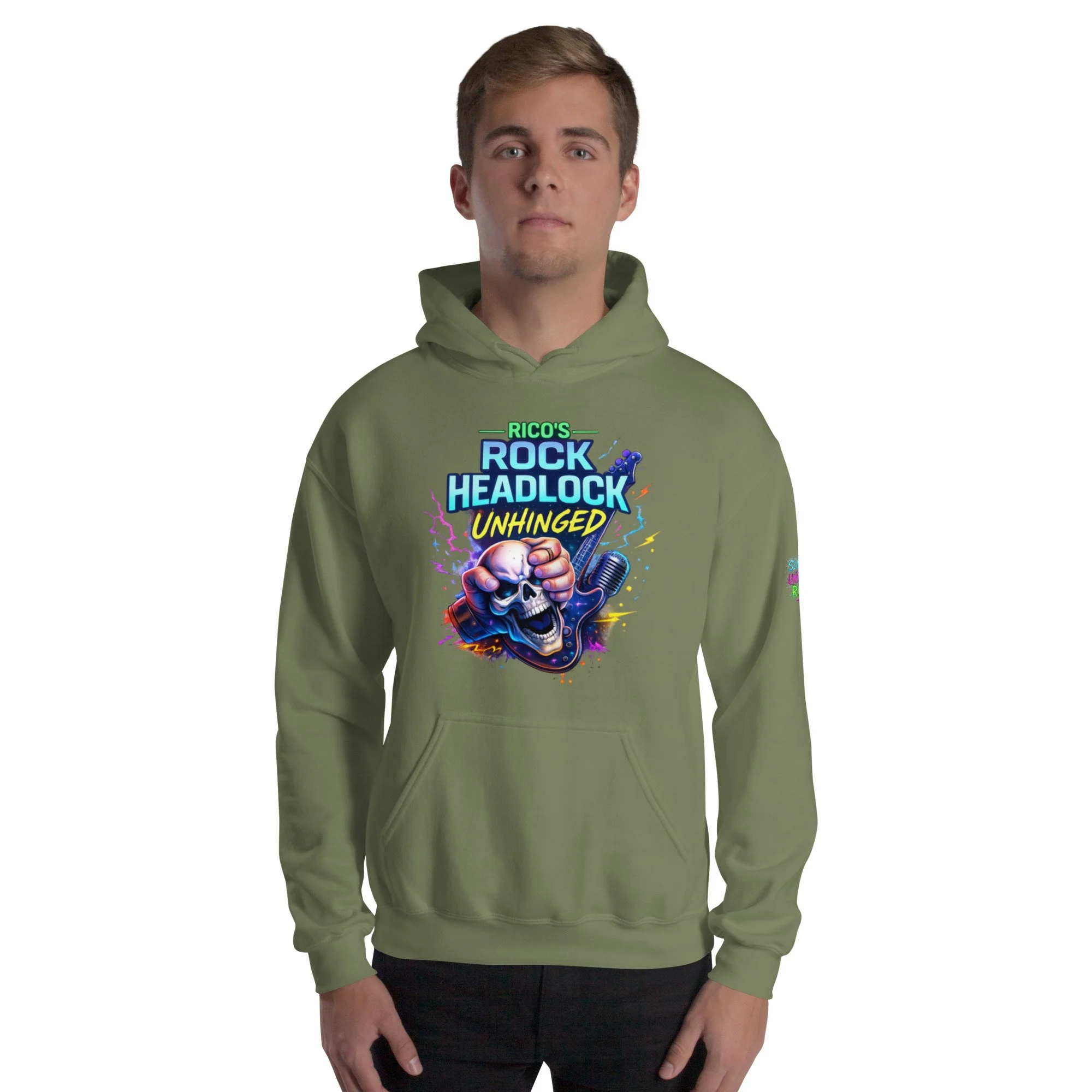 Rico's Rock Headlock Unhinged-Unisex Hoodie