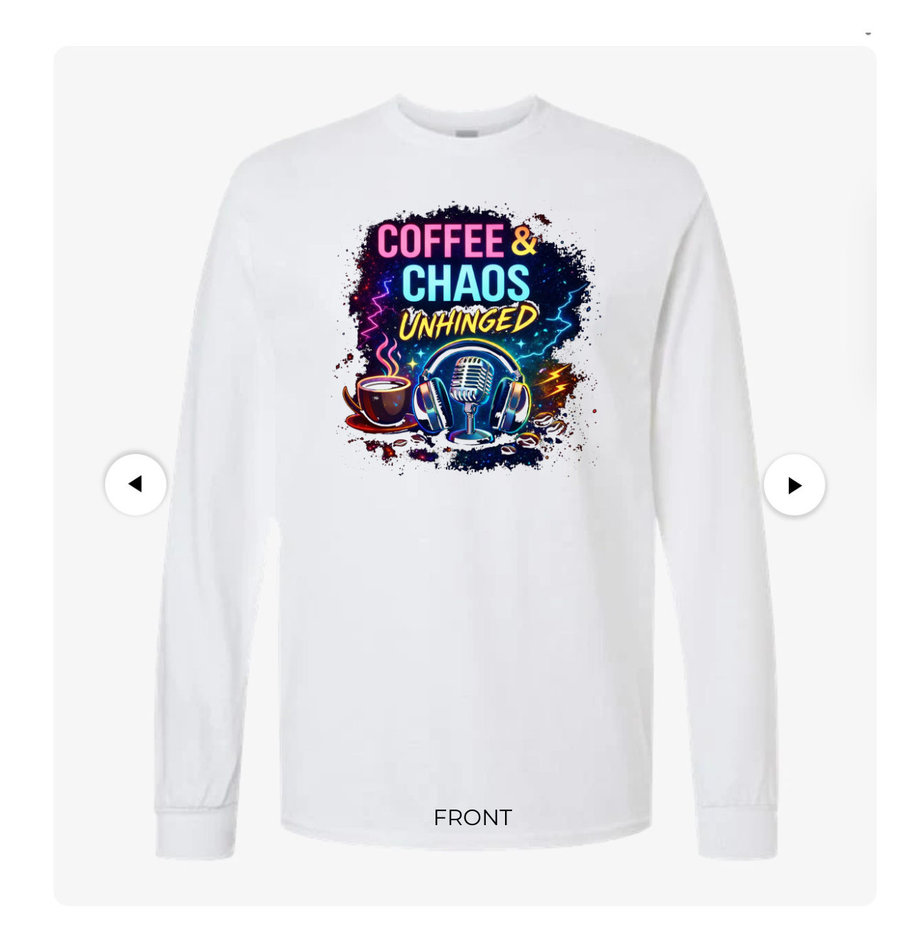 Coffee & Chaos Unhinged Long Sleeve