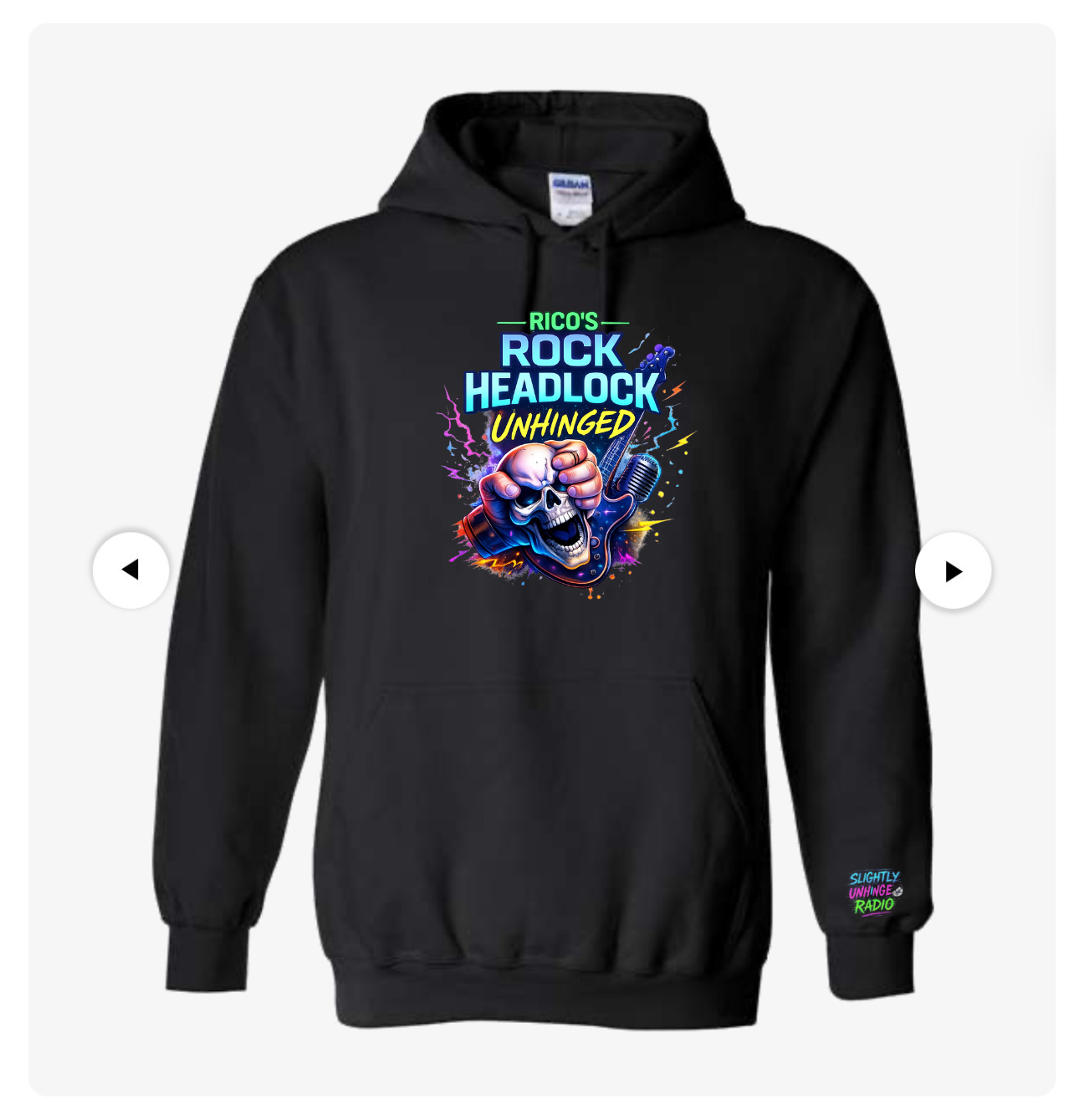 Rico's Rock Headlock Unhinged-Hoodie