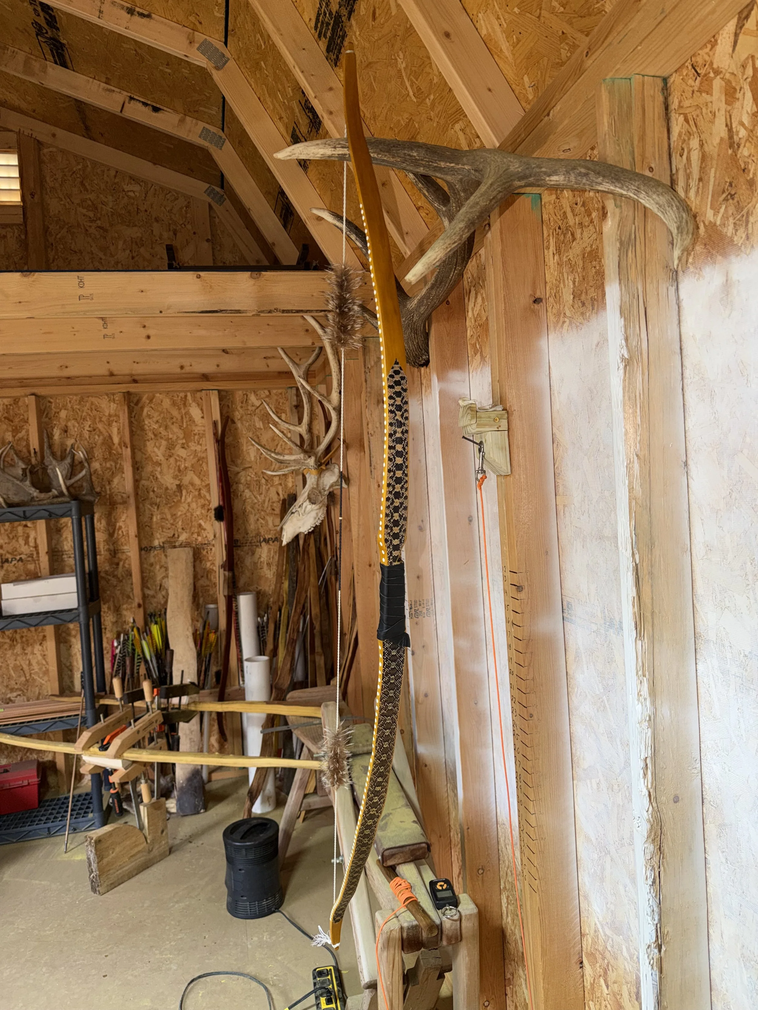 Osage Self-bow. #40 @ 28