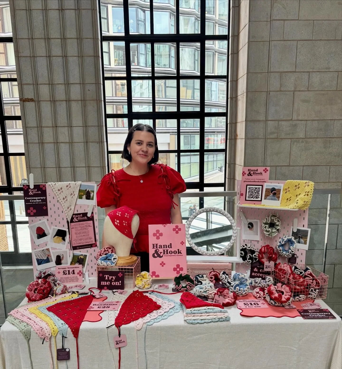 I had such a fabulous day at @saladdaysmarketlondon yesterday - launching my new crochet bandanas which went down so well! Thank you to everyone who stopped by for a chat and bought something - loved seeing everyone in their new bandanas! 😍

If you 