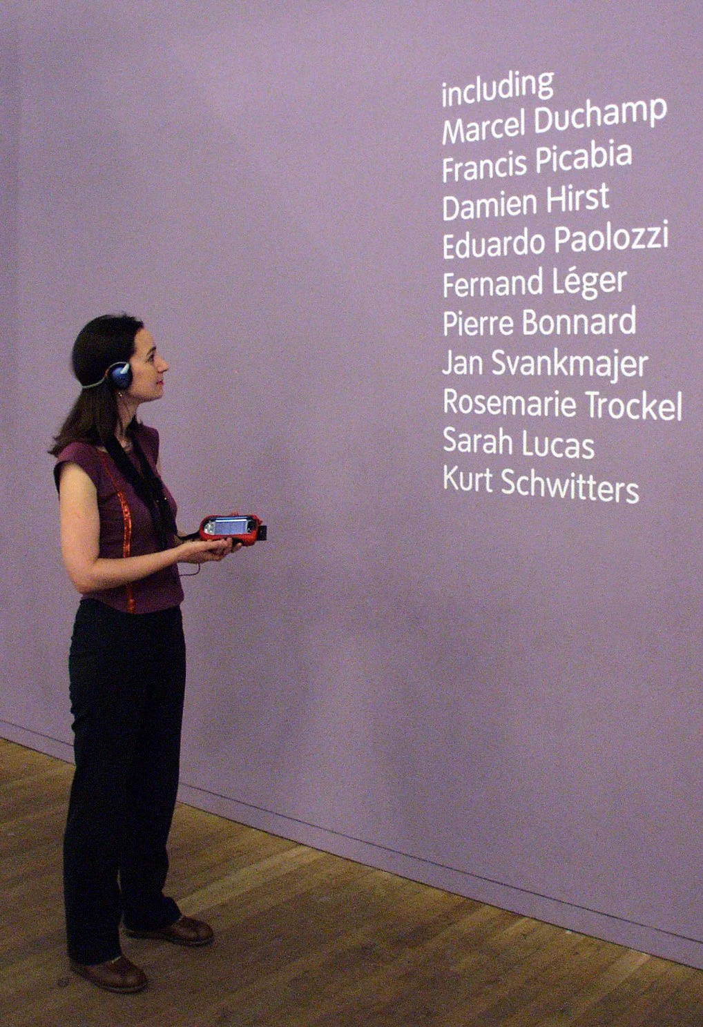 Tate Modern's iView handheld device