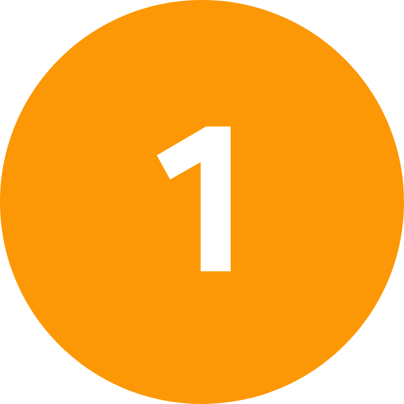 Logo of number one.