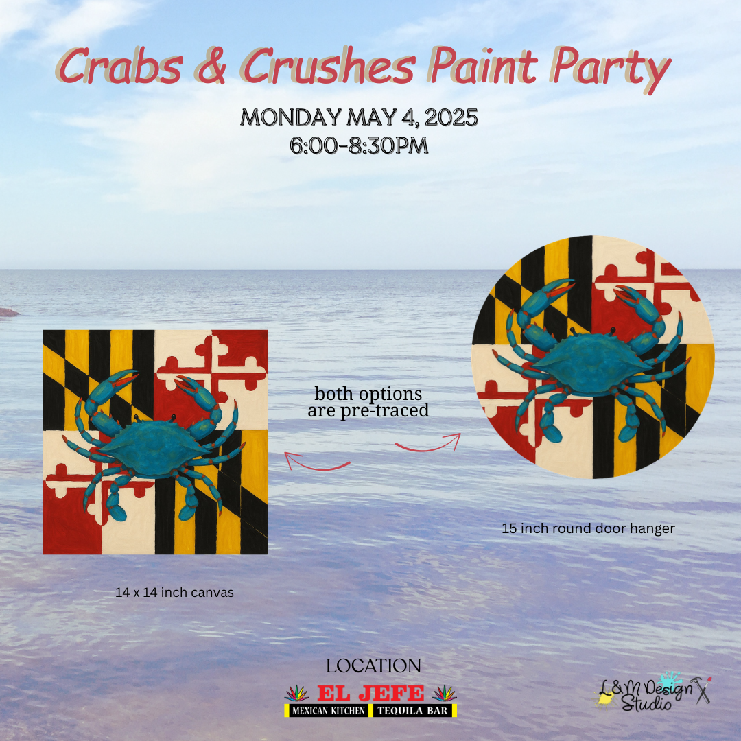 May 4-Crabs & Crushes Paint Party