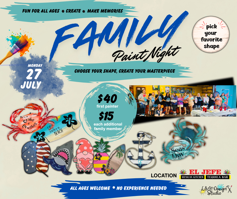July 27-Family Paint Night