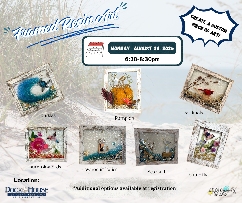 FRAMED RESIN ART SEPTEMBER DOCK HOUSE.png