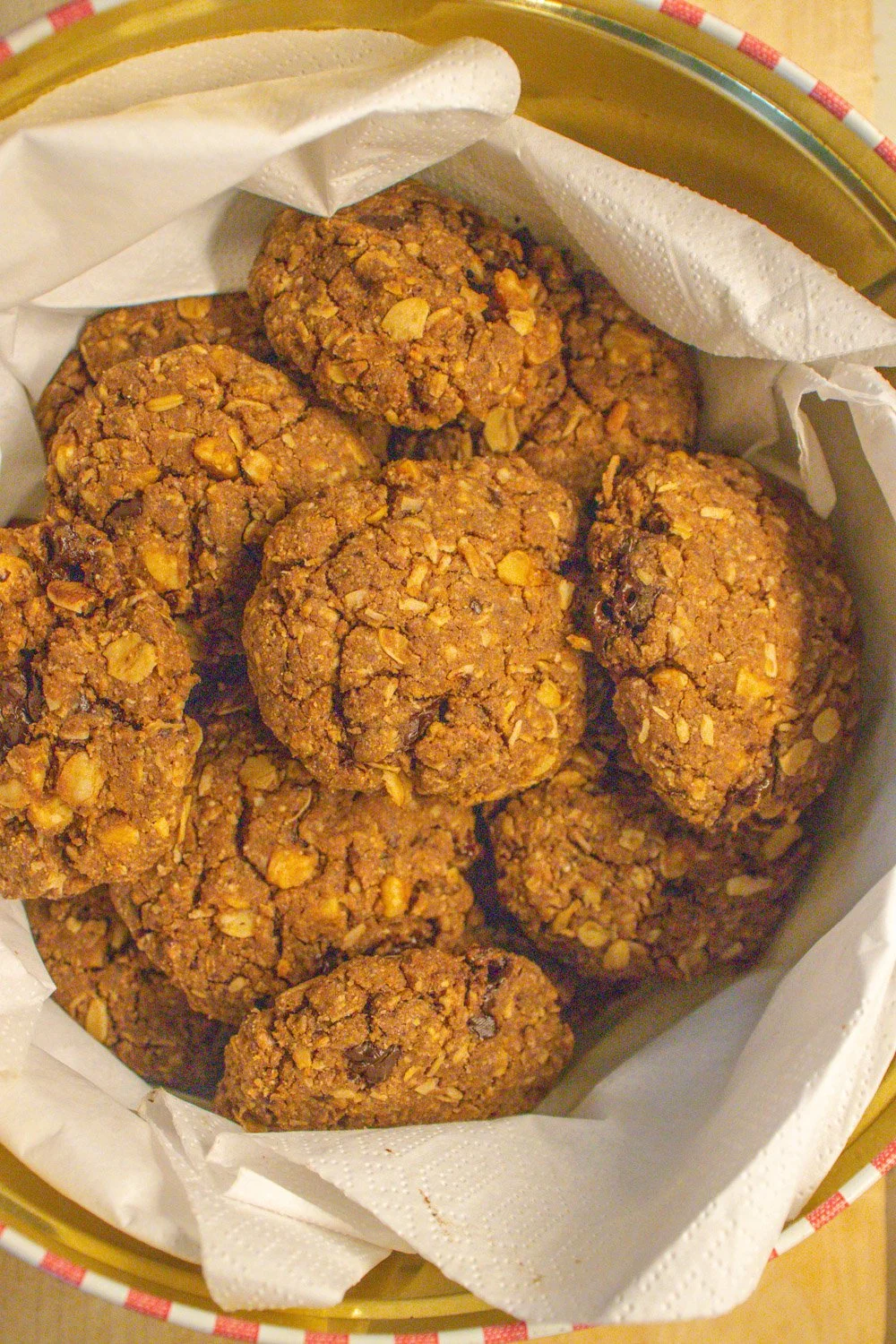 Sjokoladekjeks med nøtter