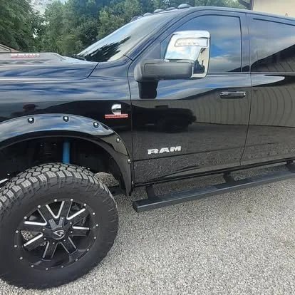 Lifted Dodge Ram Cummins Custom Wheels and Tires