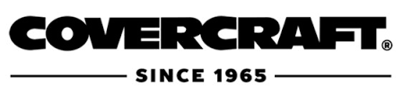 Covercraft logo for custom fit seat covers. 