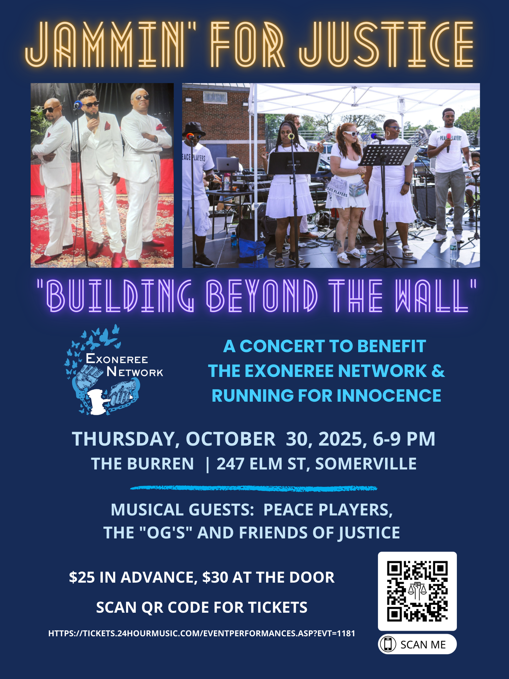 Jammin' for Justice, Oct 30