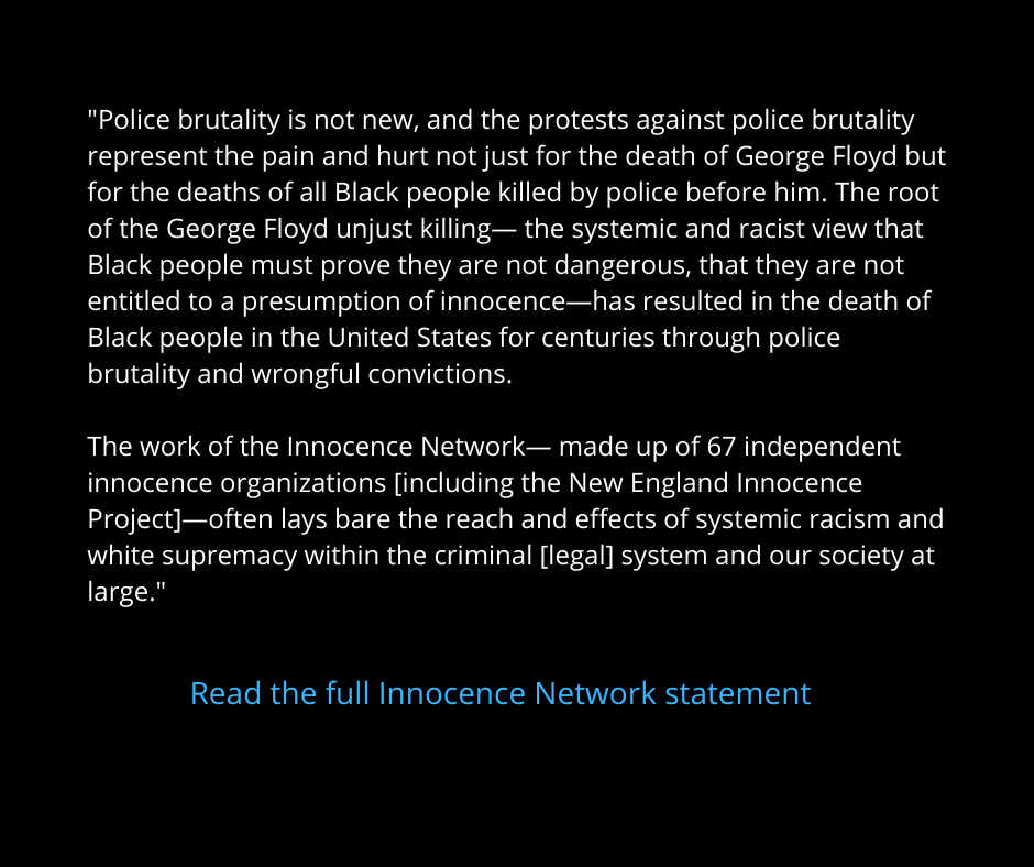 Statement from the Innocence Network