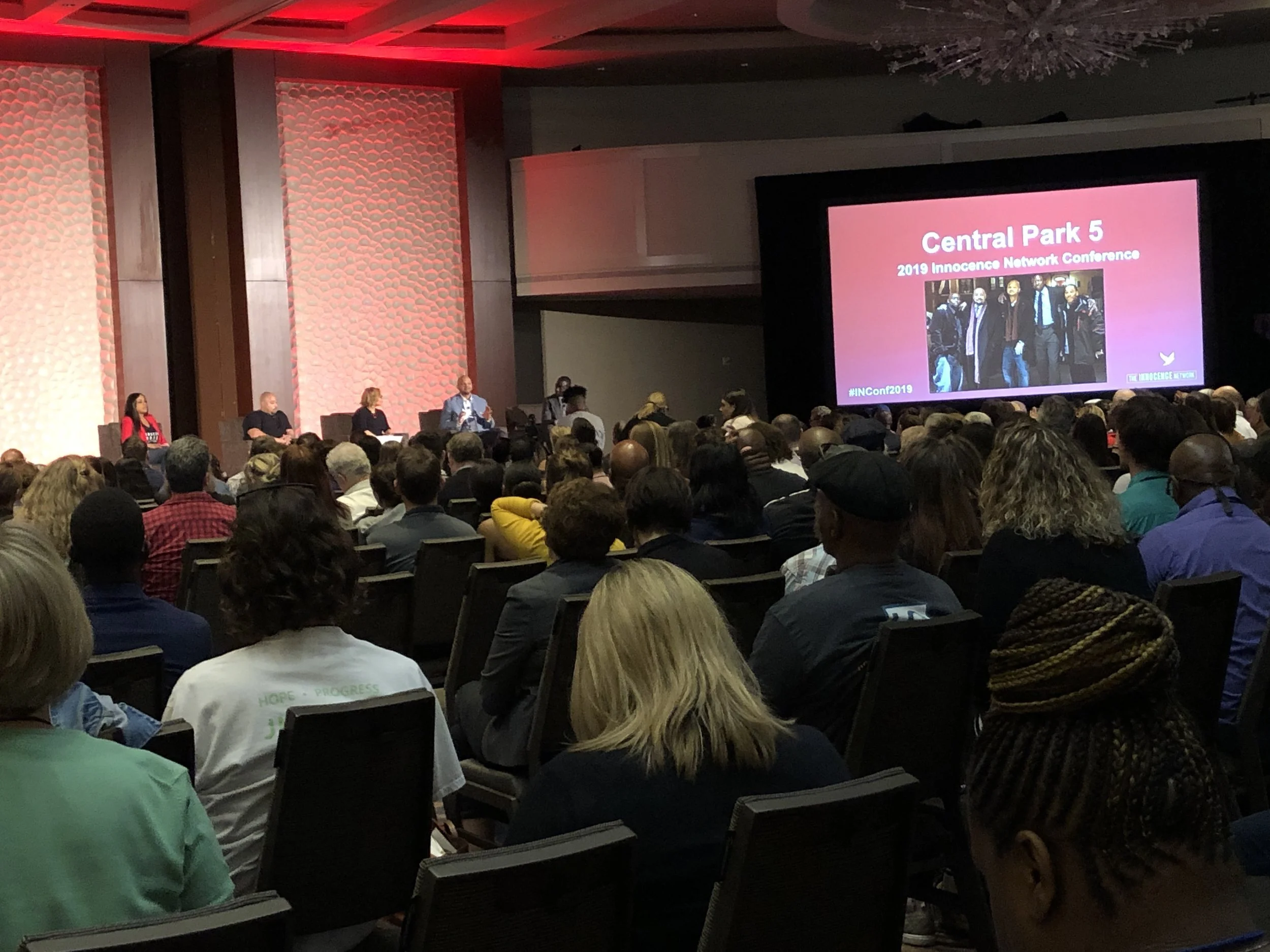 Central Park 5 panel discussion, including Kevin Richardson, Yusef Salaam, Raymond Santana, Korey Wise and "When They See Us" actress Niecy Nash