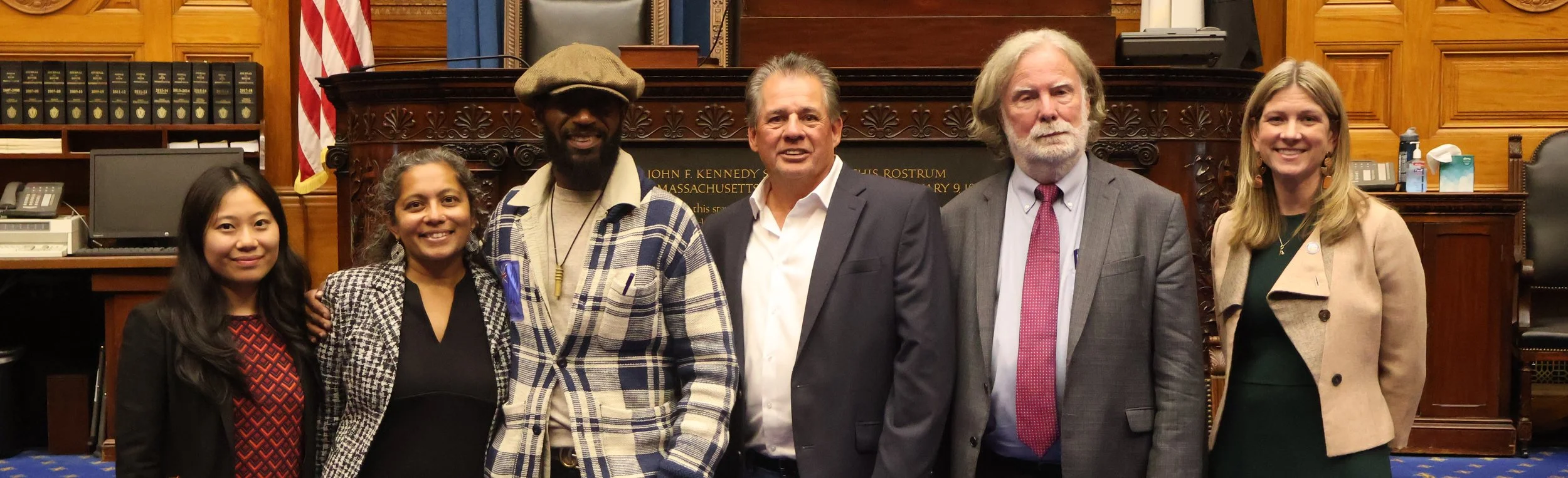 Exonerees standing together