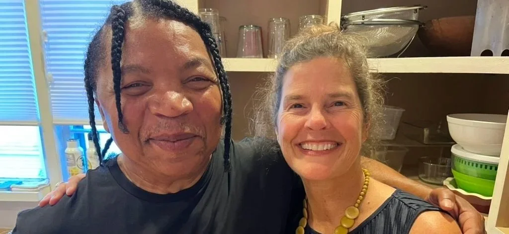 Edward Wright with NEIP lawyer, Stephanie