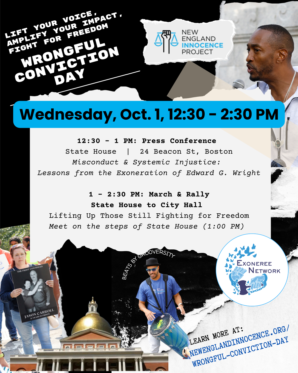 Honoring Wrongful Conviction Day &amp; Freedom Fall