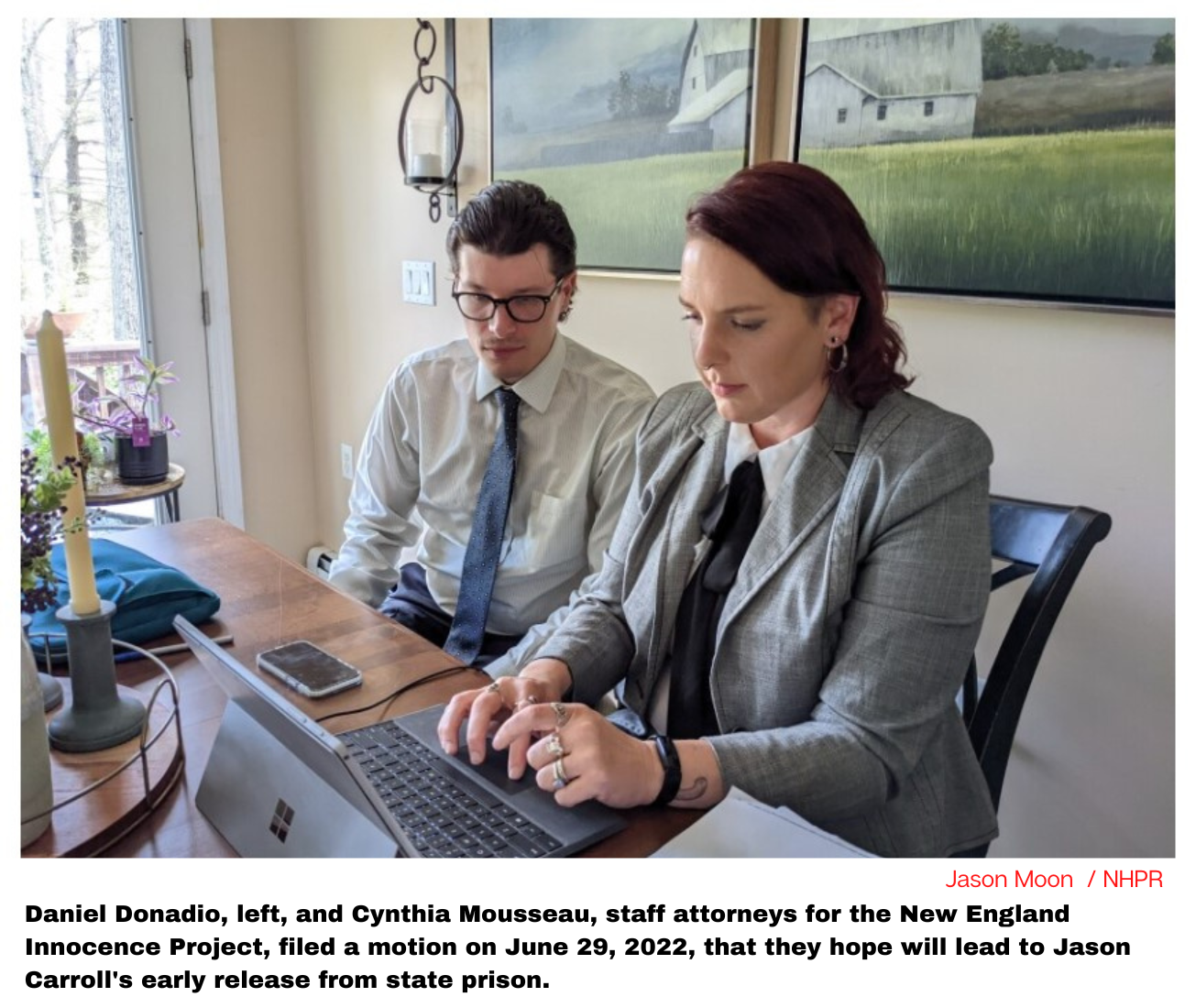 NHPR Features NEIP Client, Jason Carroll