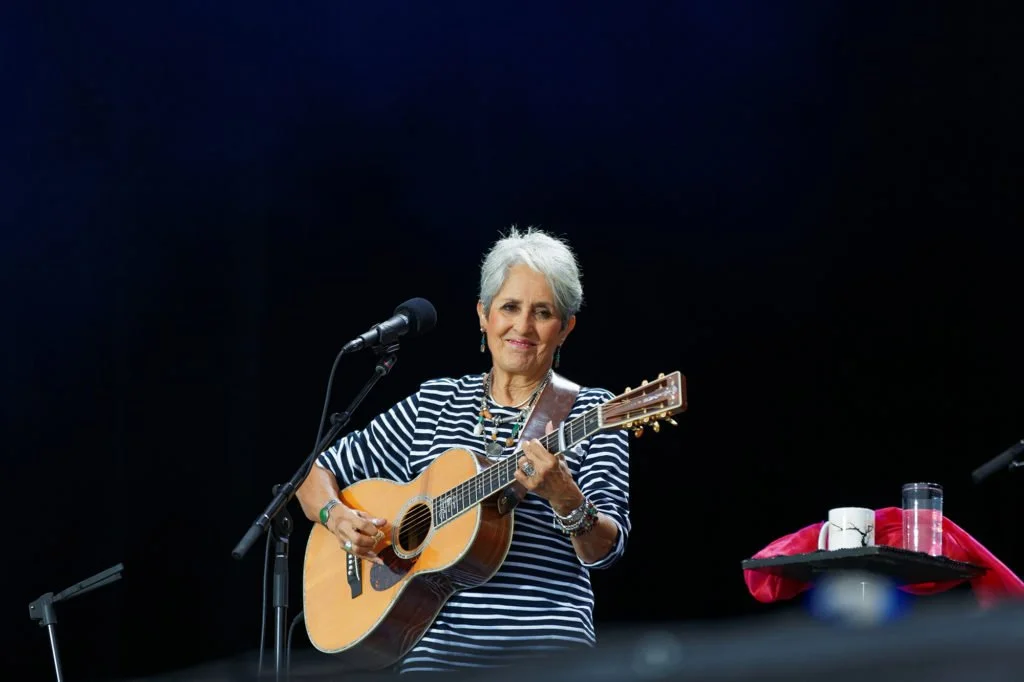 Joan Baez Brings Awareness to Innocence Movement in Boston