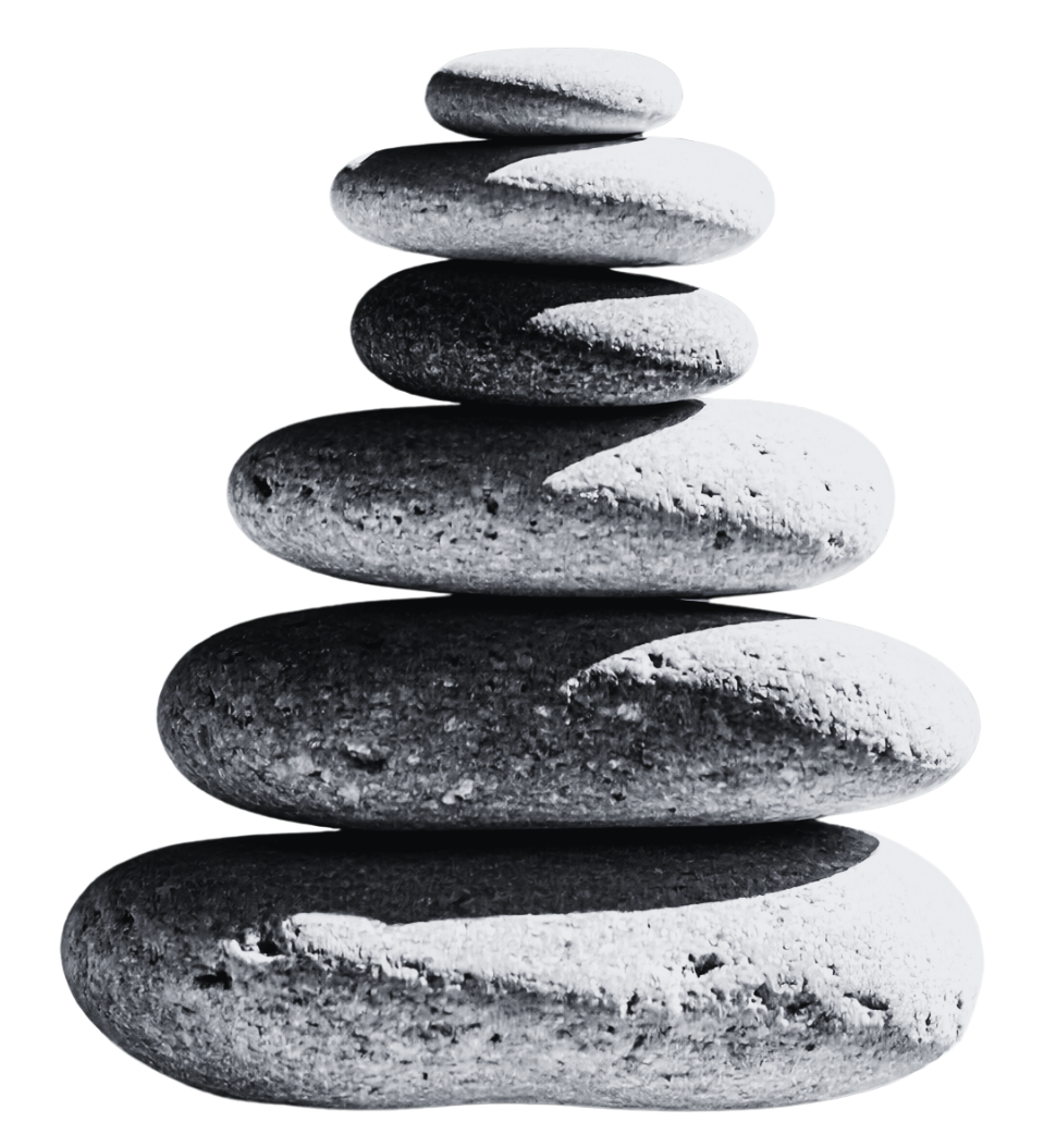 Stack of balanced rocks
