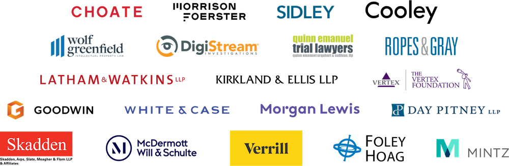 Logos of Pro Bono Partners