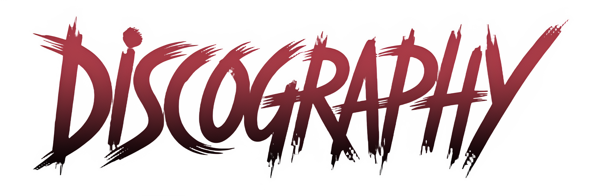 Stylized text reading 'Demon Slayer' in bold, jagged font with a dark red and black color scheme.