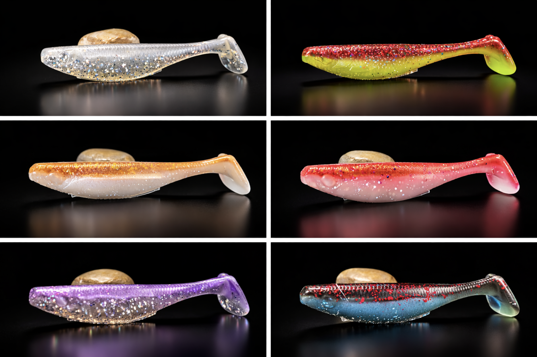 4 inch Paddle Tail (8 pack)