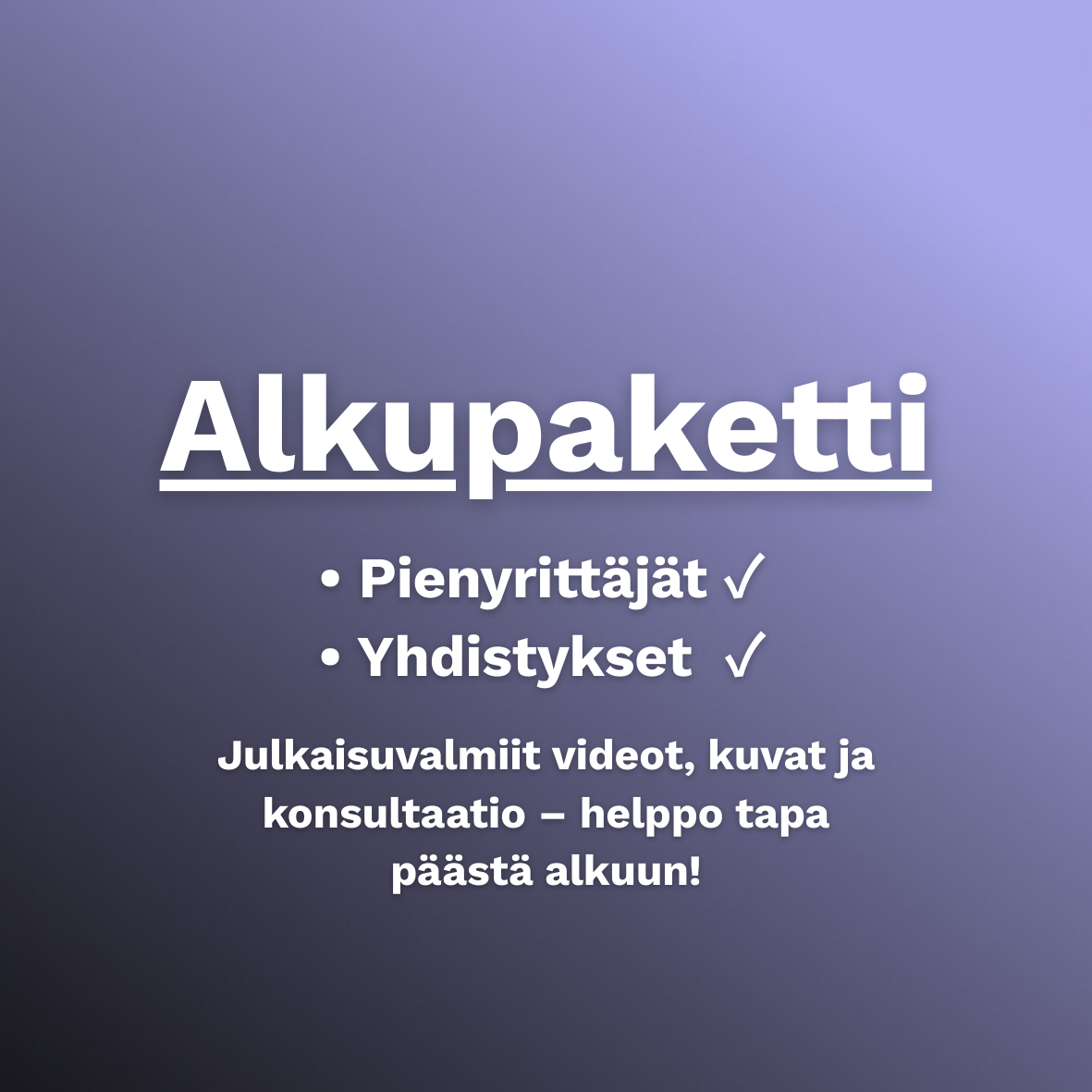 Alkupaketti