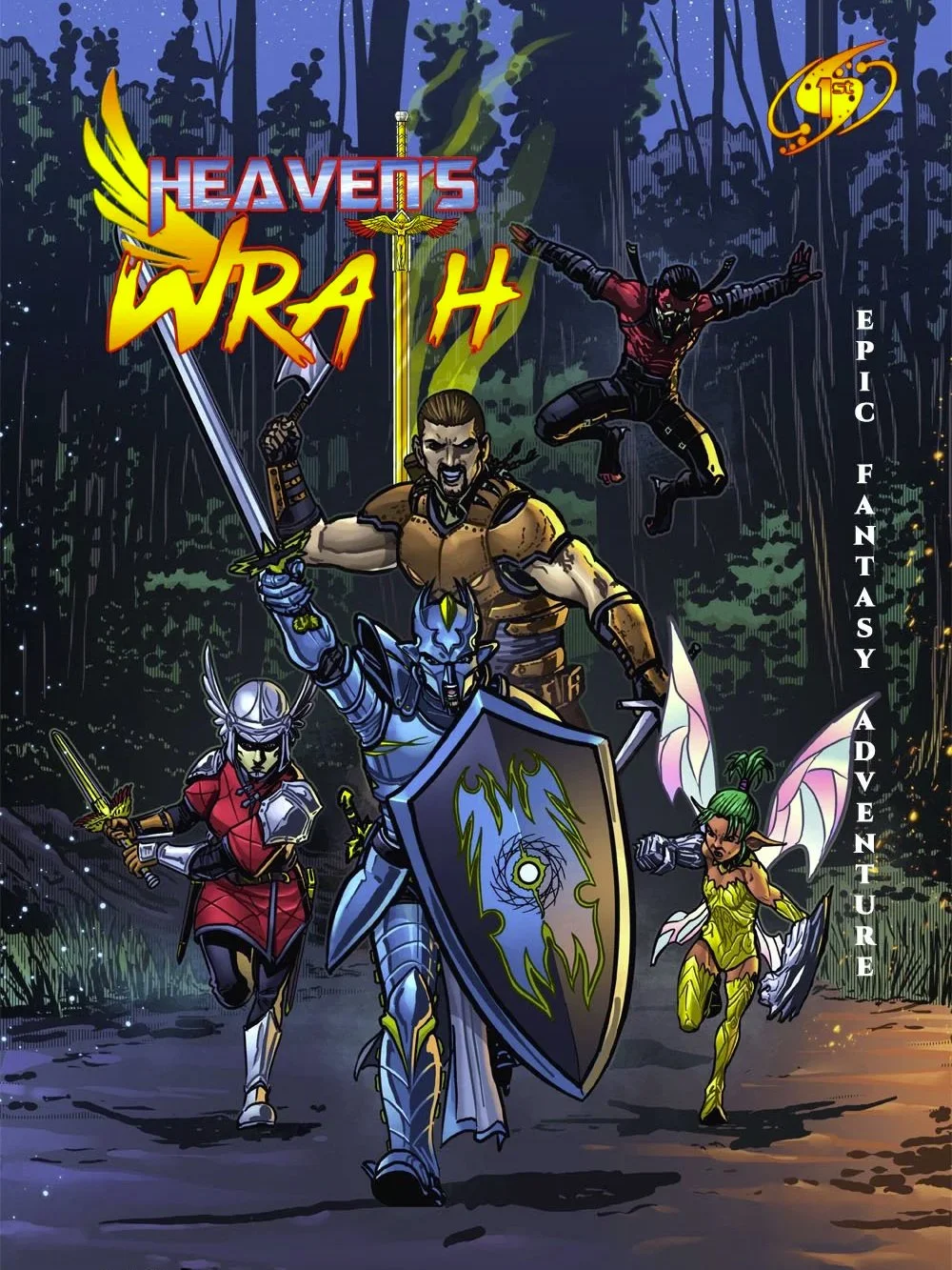 Heaven's Wrath #1 Collector's Edition Cover