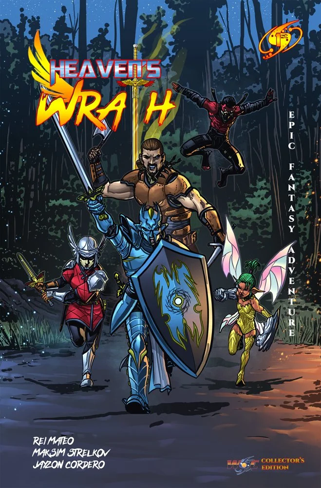 Heaven's Wrath #1 Collector's Edition comic book cover