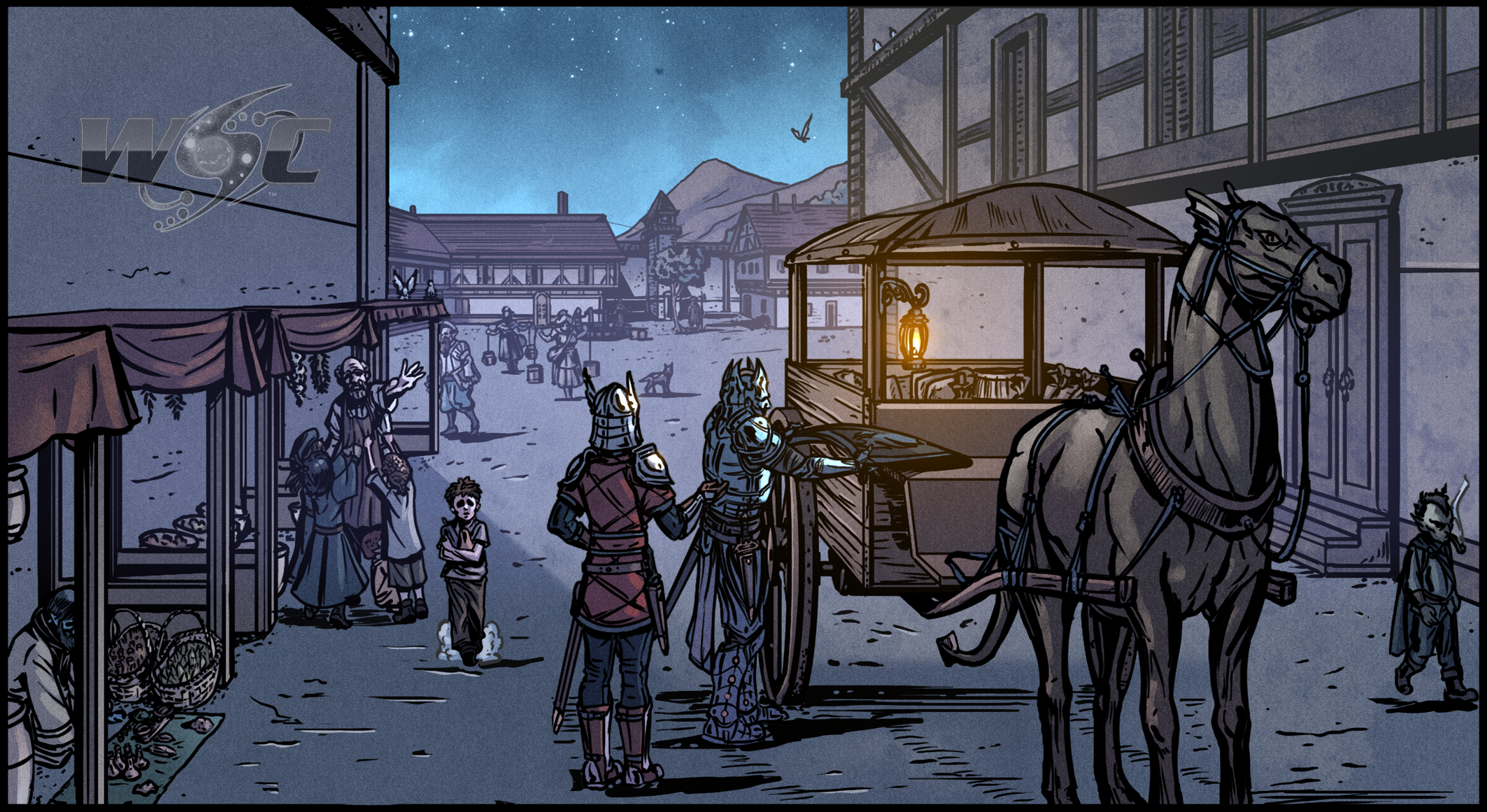 HEROES RESTOCK IN TOWN
(Full Color Finished Panel)