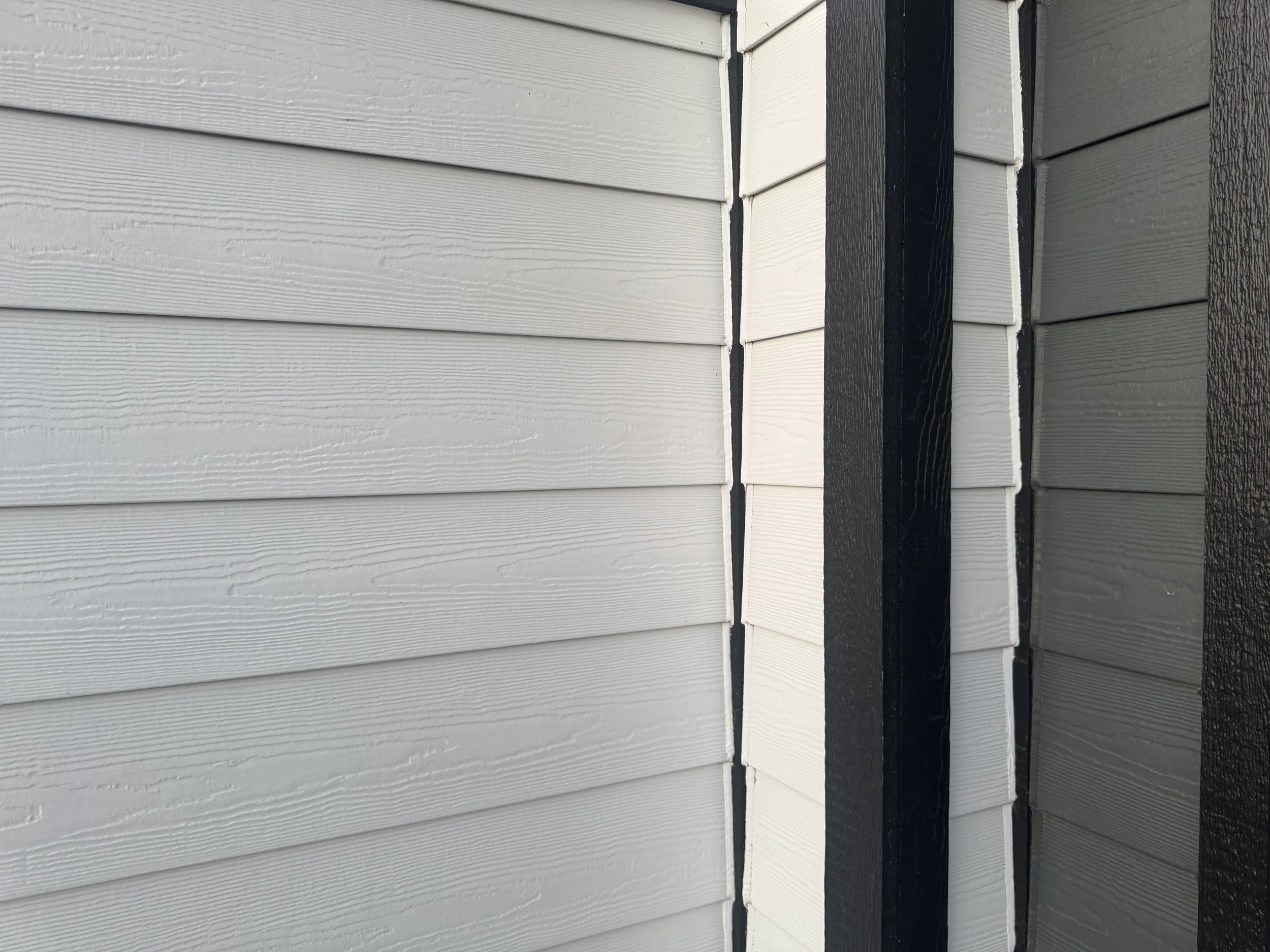 1) Lap siding (Hardie® Fiber Cement Plank)