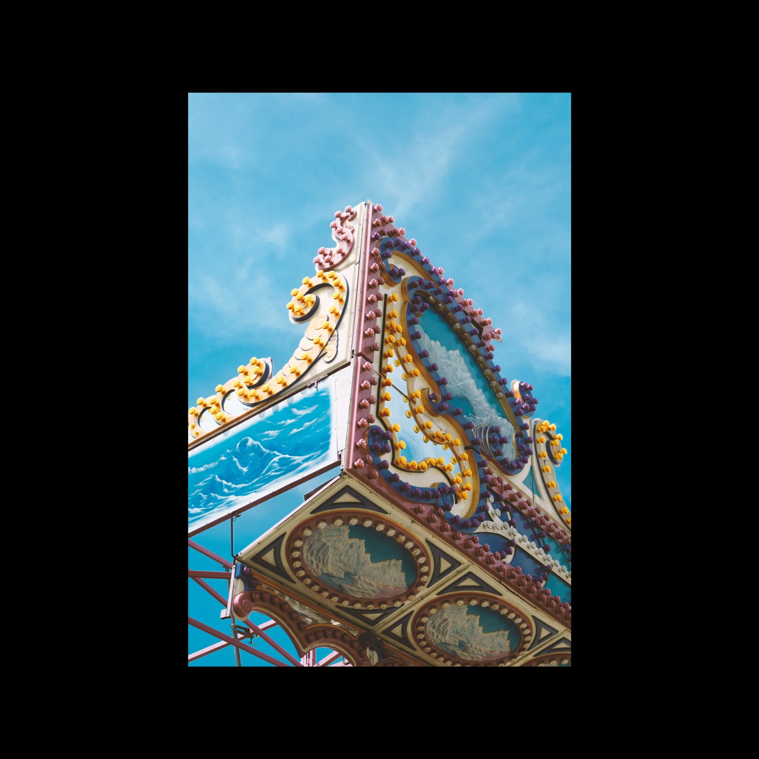 'Ebullition' Metal Print 24 x 36