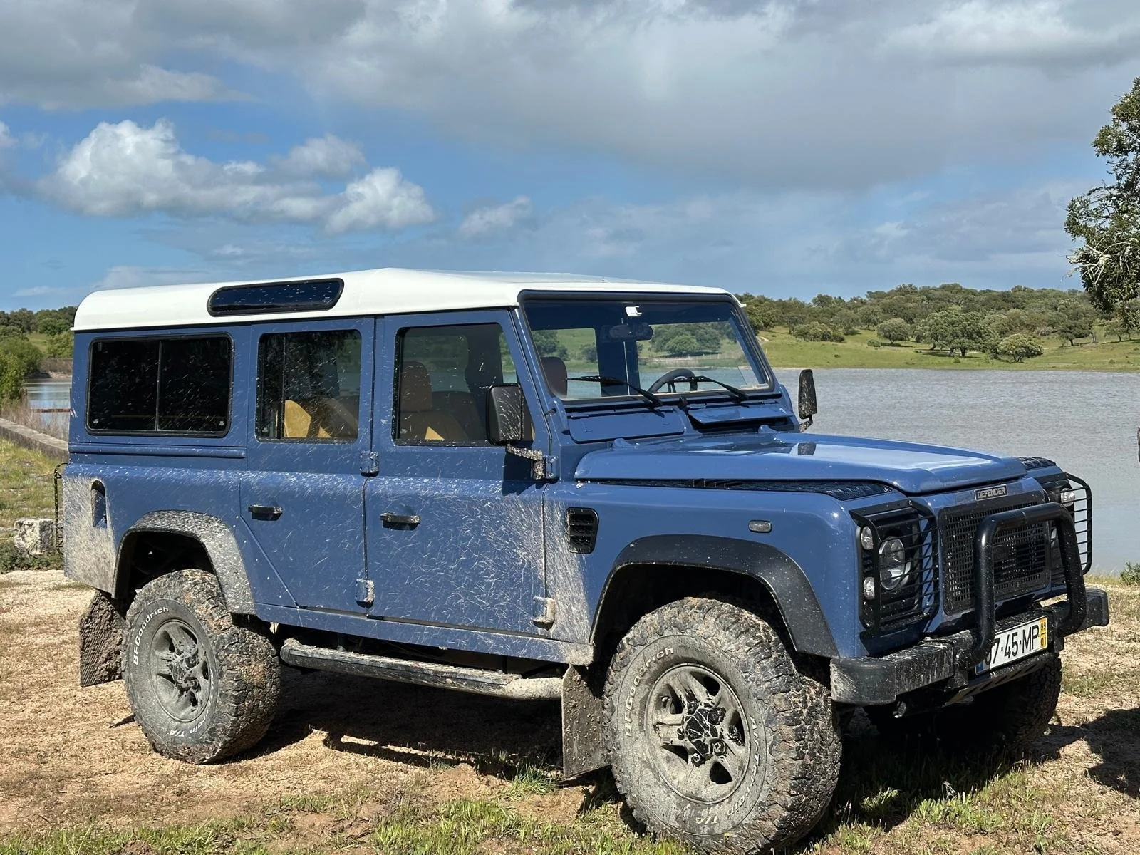 RAF Blue TD5 D110 Hard Top