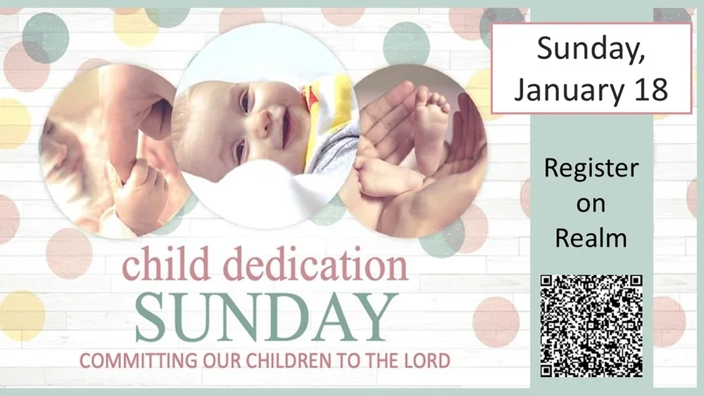 Child Dedication Service