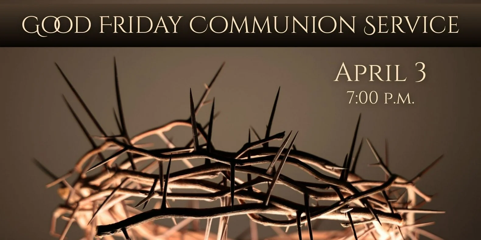 Good Friday Communion Service