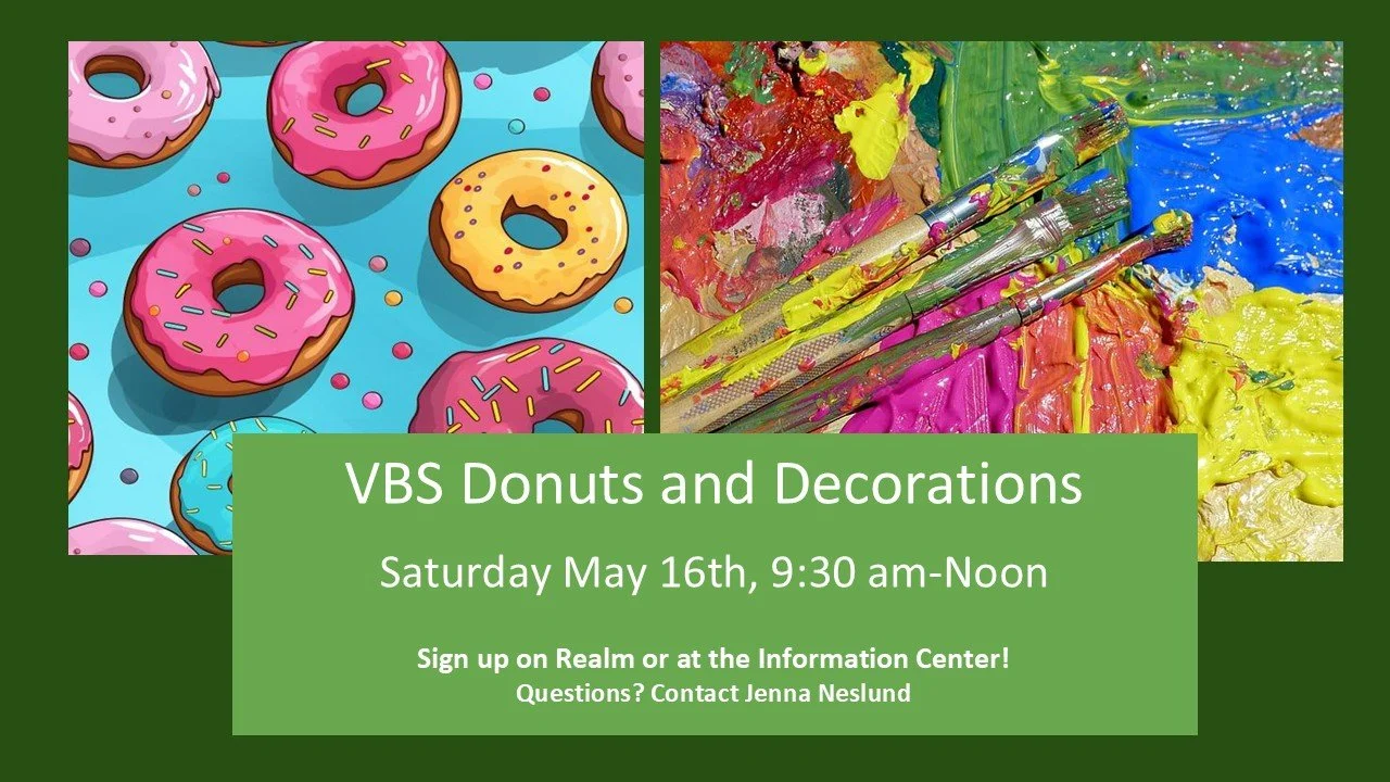 VBS Donuts & Decorations