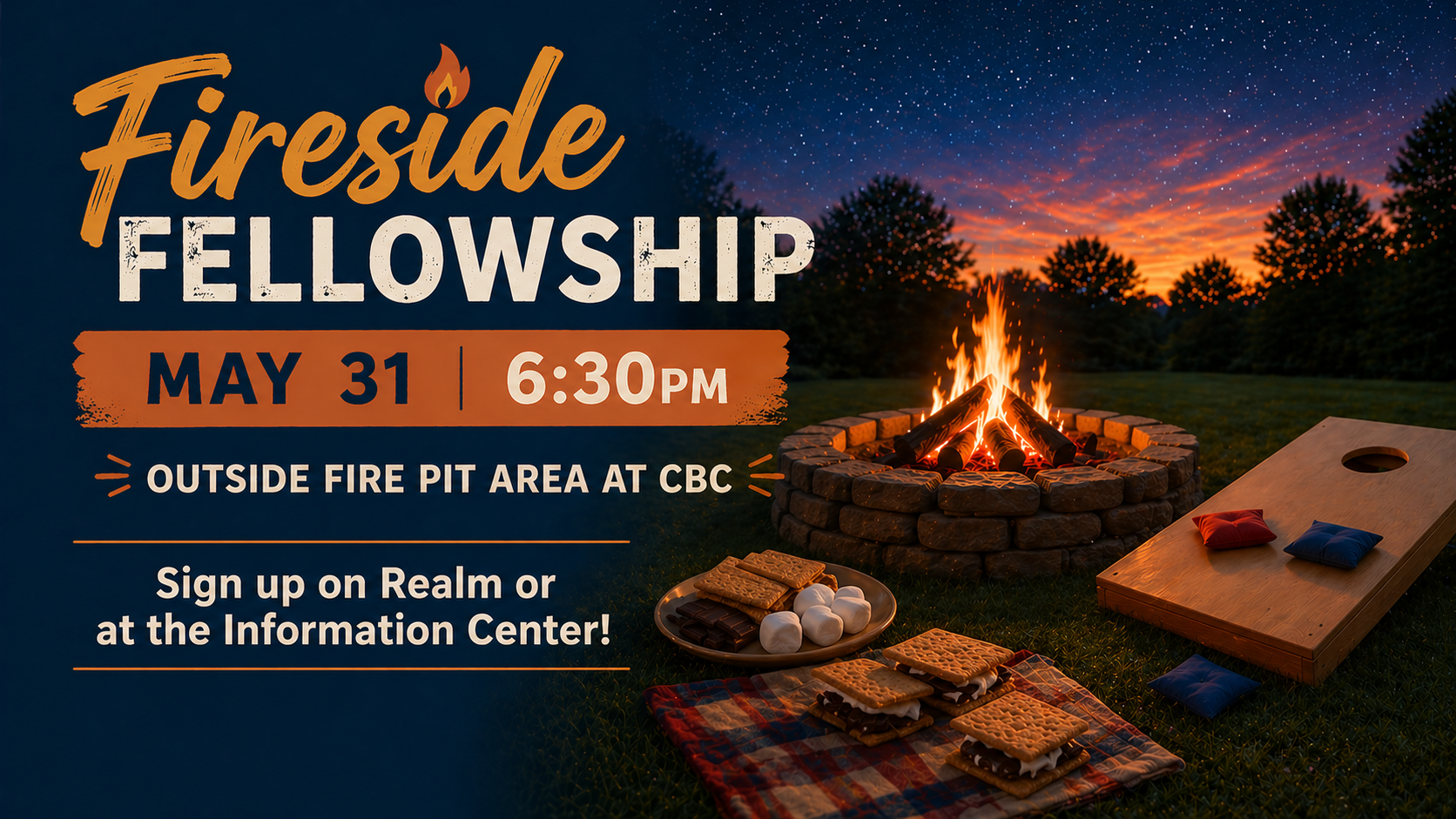 5th Sunday Fireside Fellowship