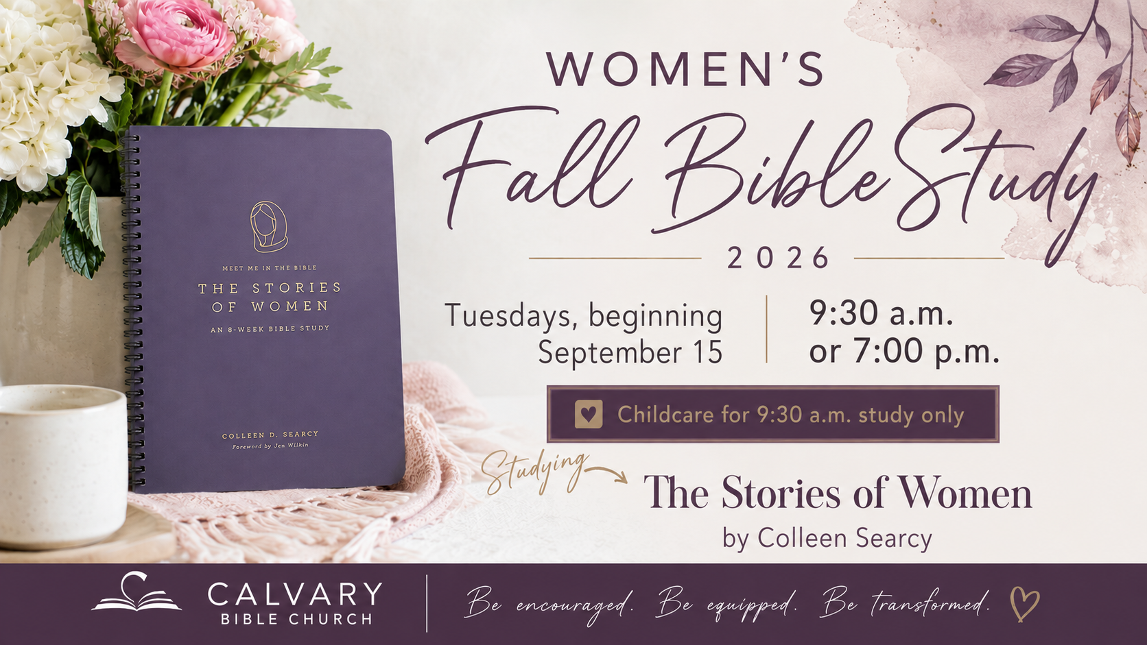 Women's Fall Bible Study (AM)