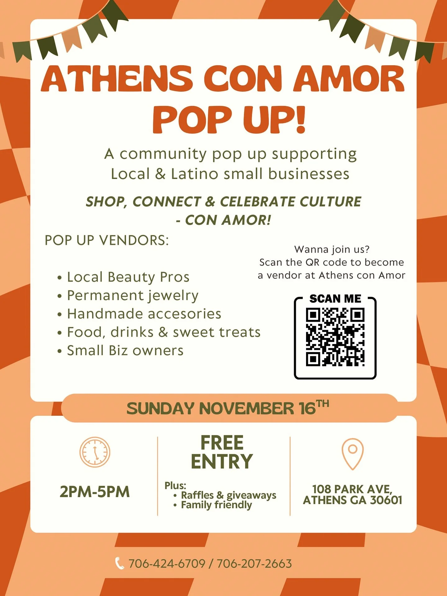 ❤️I&rsquo;m so excited to share that Athens con Amor is finally happening &mdash; something that&rsquo;s been on our hearts and kept secret for some time! 

Join us Nov 16th as we celebrate culture, community, and connection all in one place.

.We&rs